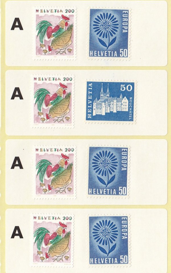 A-Post Marken - 100 Stück Für Grossbrief