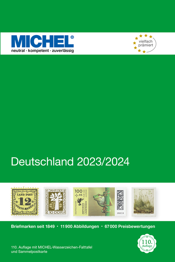 Michel Briefmarkenkatalog Deutschland 2023/2024